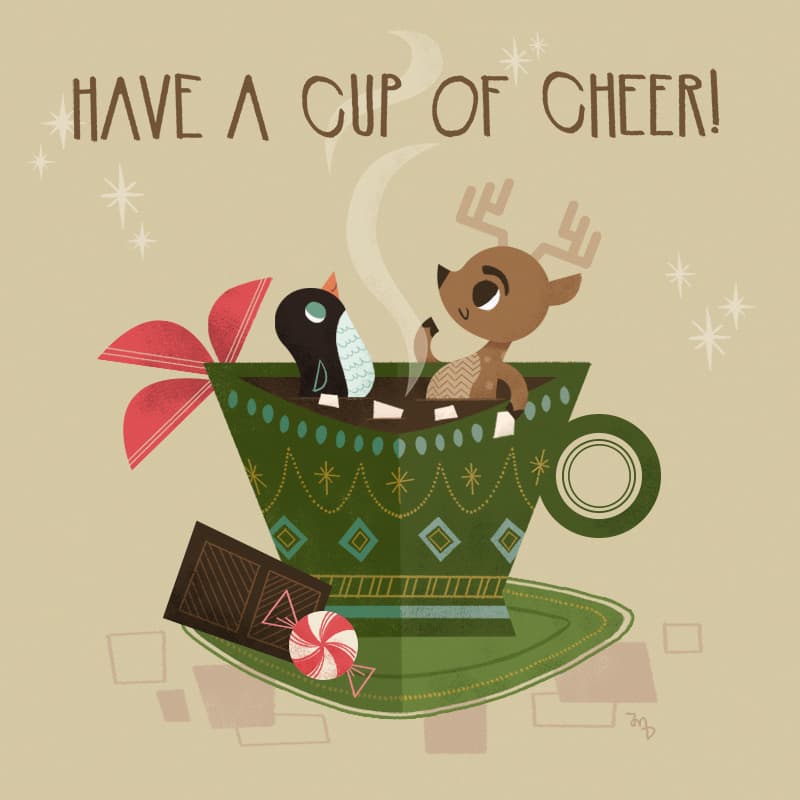 Illo for the holidays!